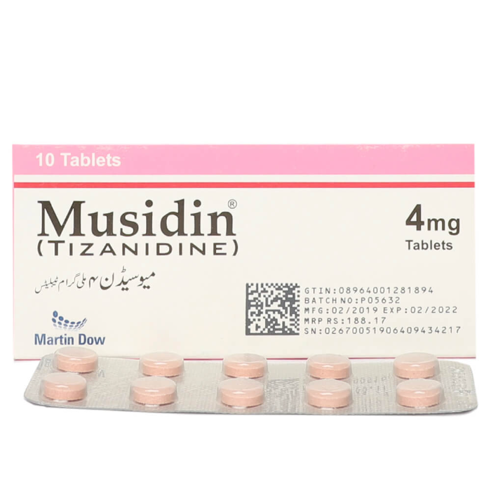 Musidin 4mg Tablets (10s)