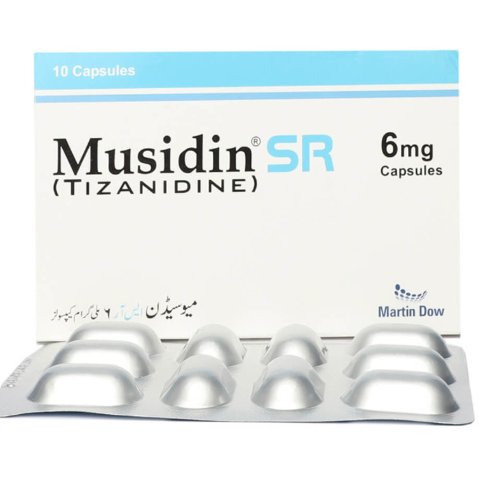 Musidin 6mg Sustained Release Capsules (10s)