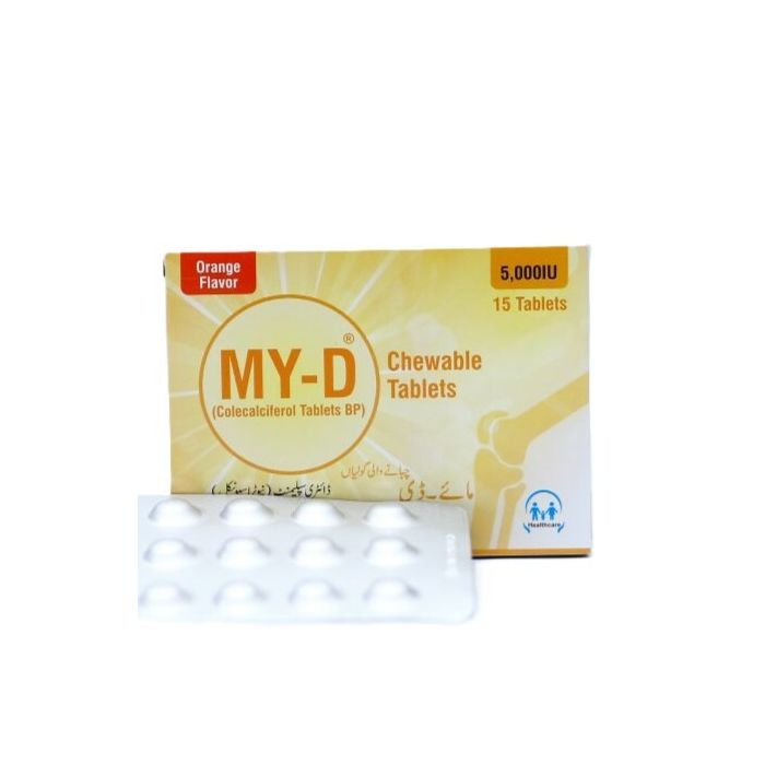 My D 5000iu Chew Tablets 15s