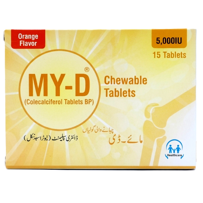 My D 5000Iu Chewable Tablets (15s)