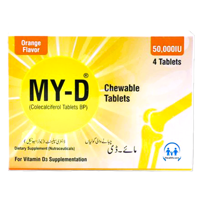 My D Chewable 50000Iu Tablets (4s)