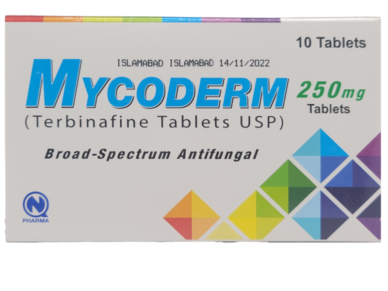 Mycoderm 250mg Tablets (10s)