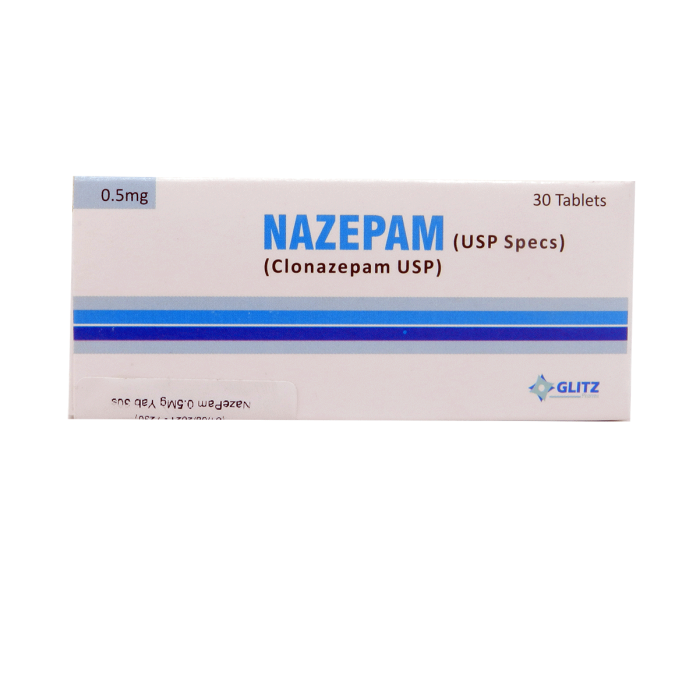 Nazepam 0.5mg Tablets