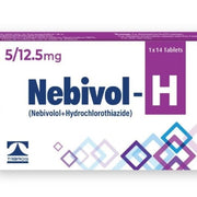 Nebivol H 5mg 12.5mg Tabs 14s