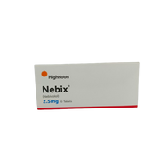 Nebix 2.5mg Tablets 20s