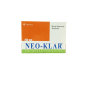 Neo Klar 250mg Tablets