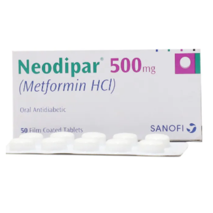 Neodipar 500mg Tablets (50s)