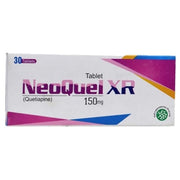 Neoquel Xr 150mg Tablets