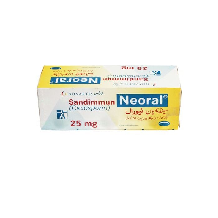 Neoral 25mg Capsules