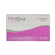 Nergab 75mg Capsules