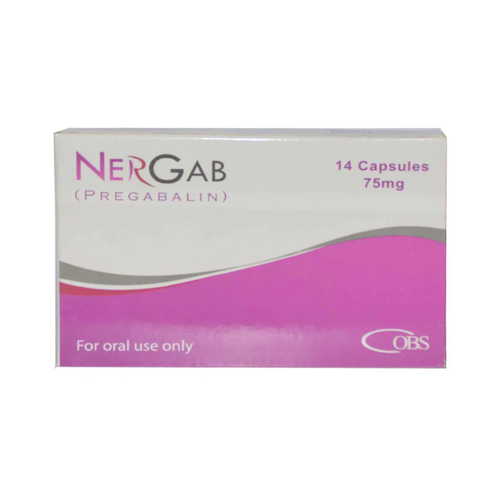 Nergab 75mg Capsules