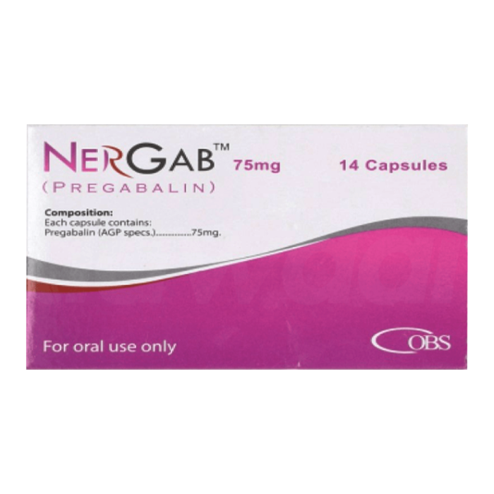 Nergab 75mg Capsules (14s)