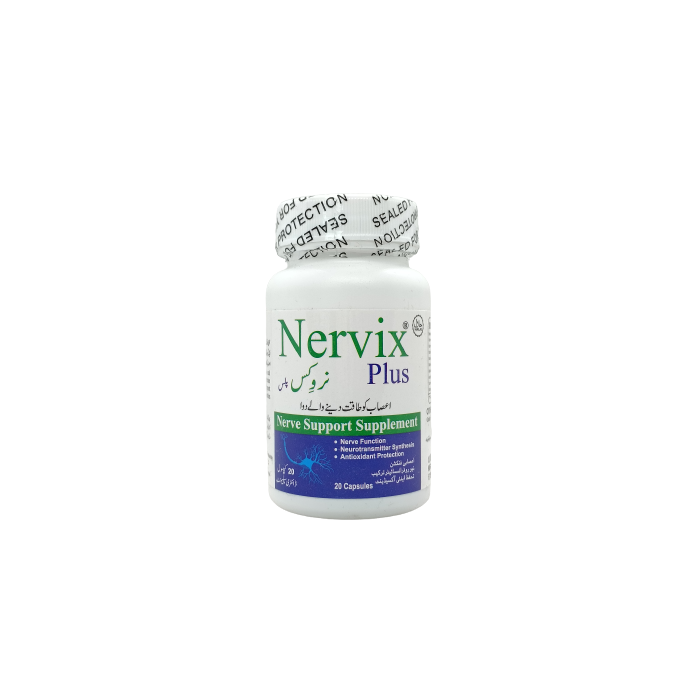 Nervix Plus Capsules Bottle 20s