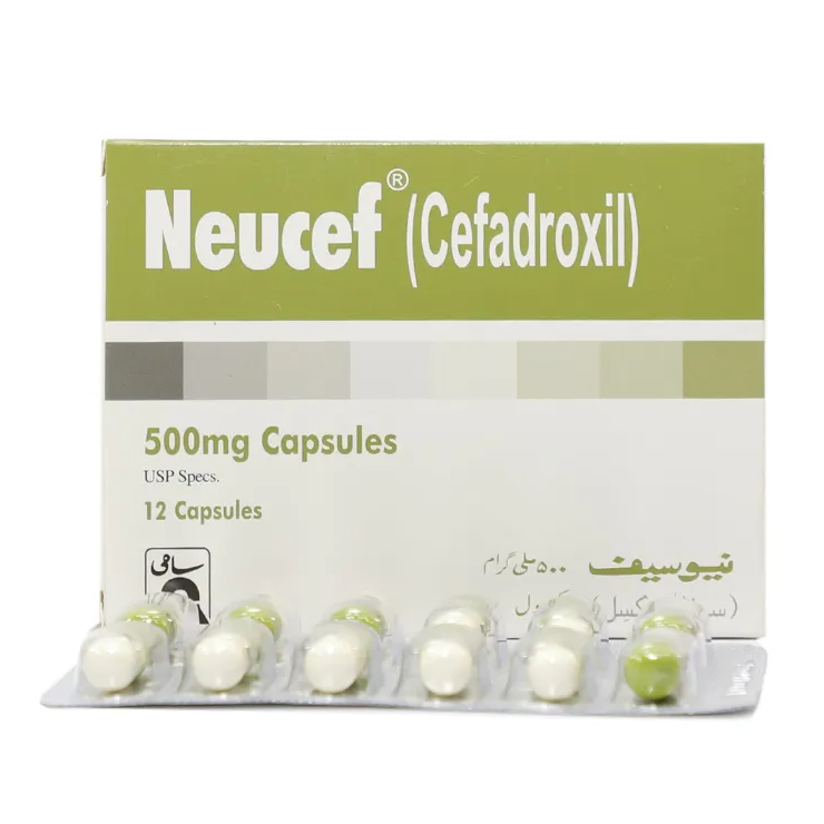 Neucef 500mg Capsules (12s)