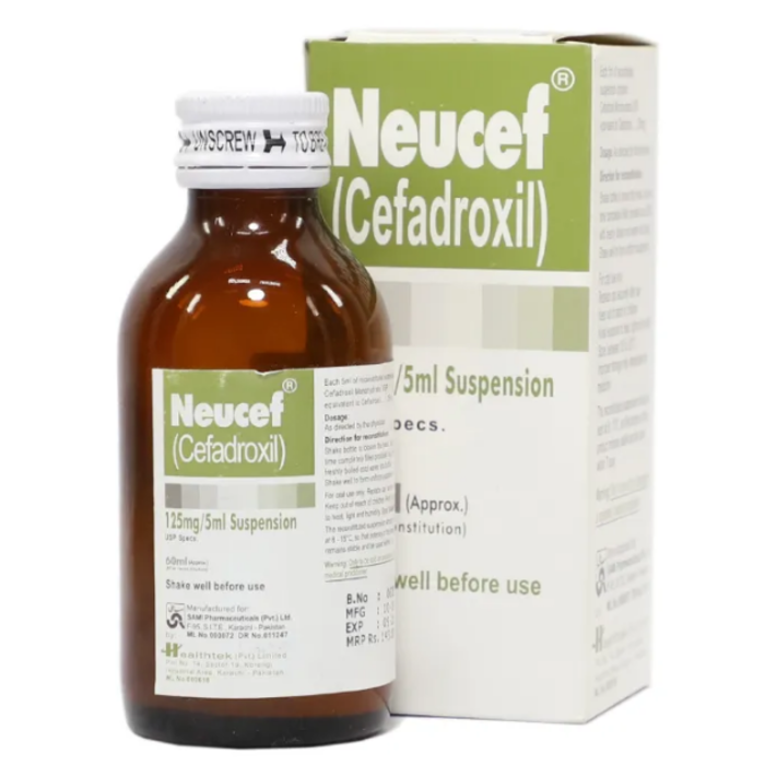 Neucef Syrup 125mg 60ml