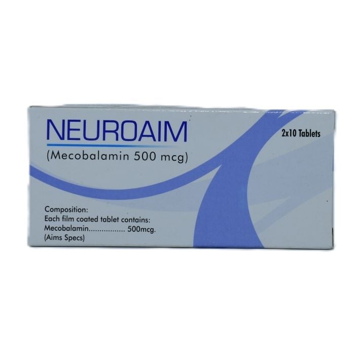 Neuroaim 500mcg Tablets 20s