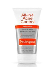 Neutrogena Acne Wash Scrub 124ml Stress Control