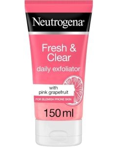 Neutrogena Fresh & Clear Pink Grapefruit Daily Scrub 150ml