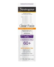Neutrogena Sunscreen Clear Face Serum Spf60 50ml