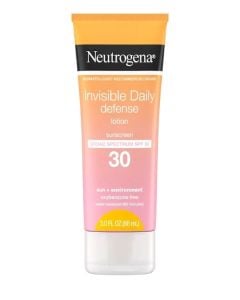 Neutrogena Sunscreen Invisible Daily Defence Lotion Spf30