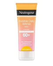 Neutrogena Sunscreen Invisible Daily Defence Lotion Spf60