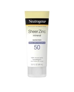 Neutrogena Sunscreen Sheer Zinc Dry Touch Spf50 88ml