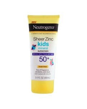 Neutrogena Sunscreen Sheer Zinc Kids Spf50 88ml