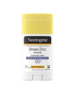 Neutrogena Sunscreen Sheer Zinc Mineral Stick Spf50 42gm