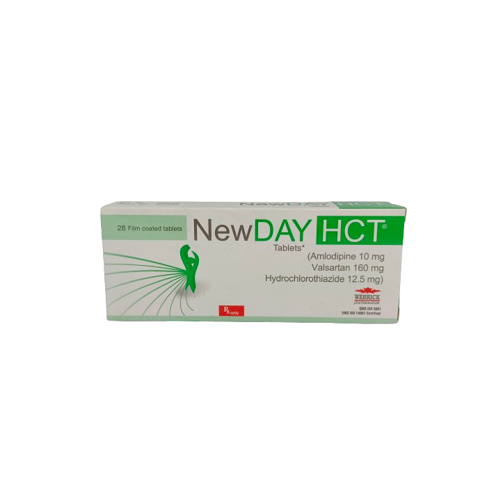 New Day Hct 10mg 160mg 12.5mg Tablets