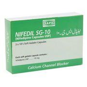 Nifedil Sg 10mg Capsules (30s)