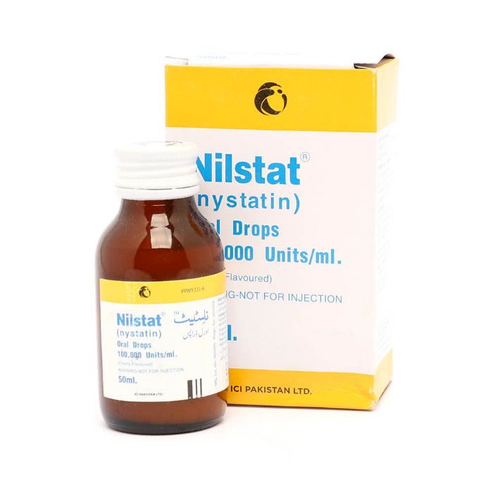 Nilstat Oral Drops 100000 Units 50ml