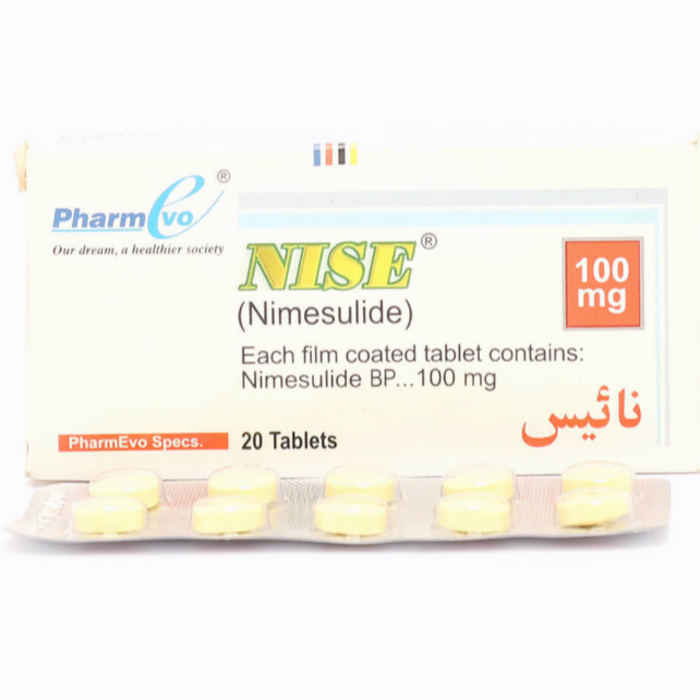 Nise 100mg Tablets (20s)