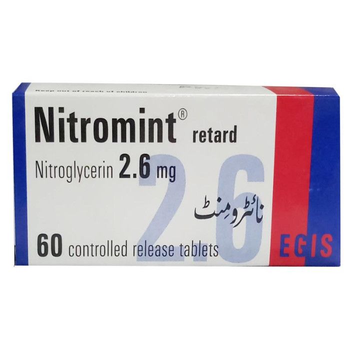 Nitromint 2.6mg Tablets (60s)