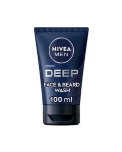 Nivea Men Deep Face & Beard Wash 100ml