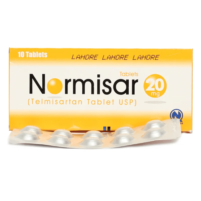 Normisar 20mg Tablets