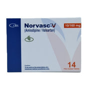 Norvasc V 10mg 160mg Tablets 14s