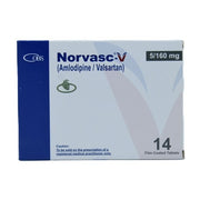 Norvasc V 5mg 160mg Tablets 14s