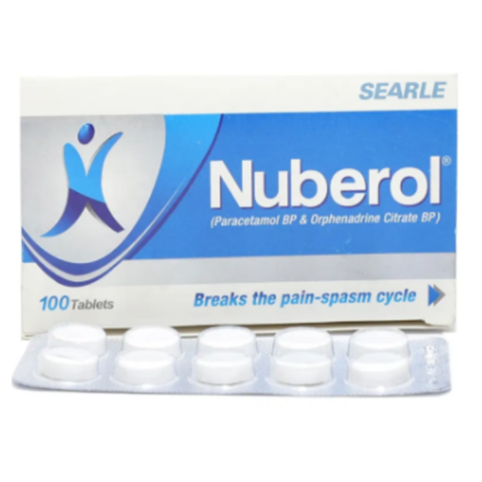 Nuberol Tablets (100s)