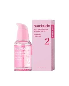 Numbuzin rose collagen plumping serum 30ml