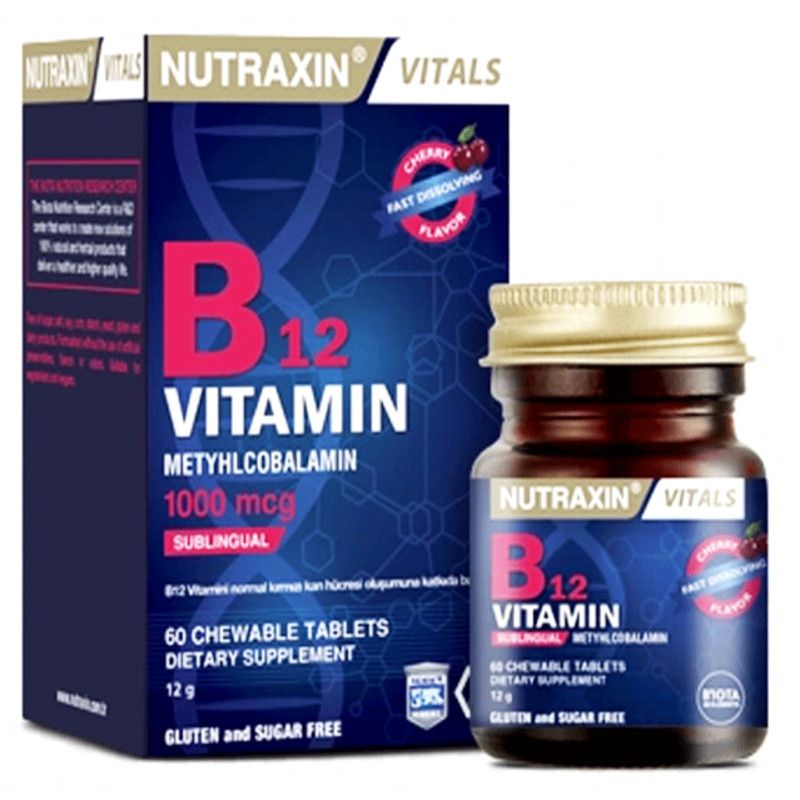 Nutraxin B12 Vitamin Tablets (60s)