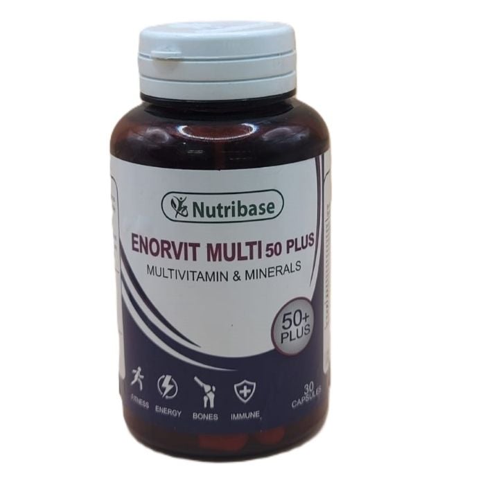 Nutribase Enorvit Multi 50 Plus Capsules 30s
