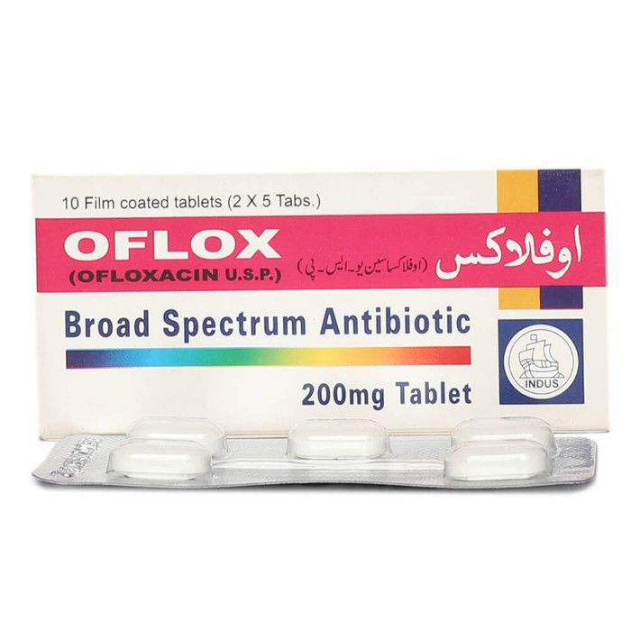 Oflox 200mg Tablets (10s)