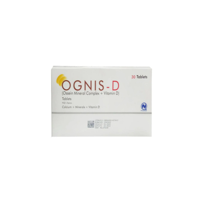 Ognis D 830mg 400iu Tablets