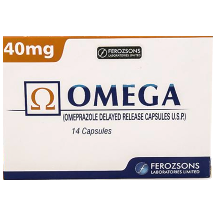 Omega 40mg Capsules (14s)