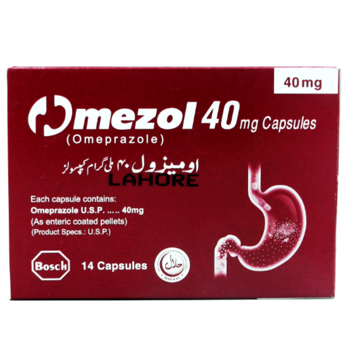 Omezol 40mg Capsules (14s)