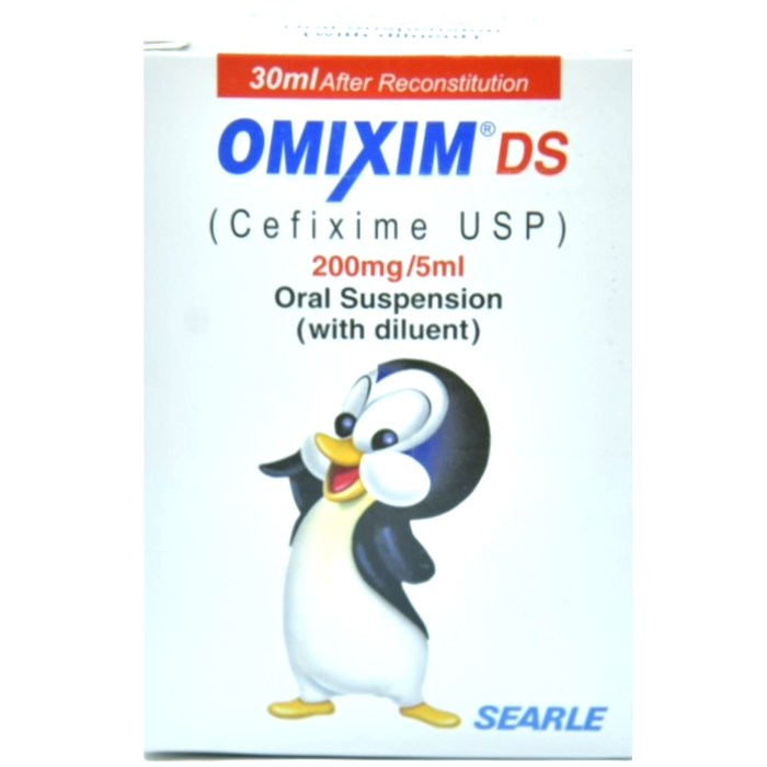 Omixum DS 200mg 30ml Syrup