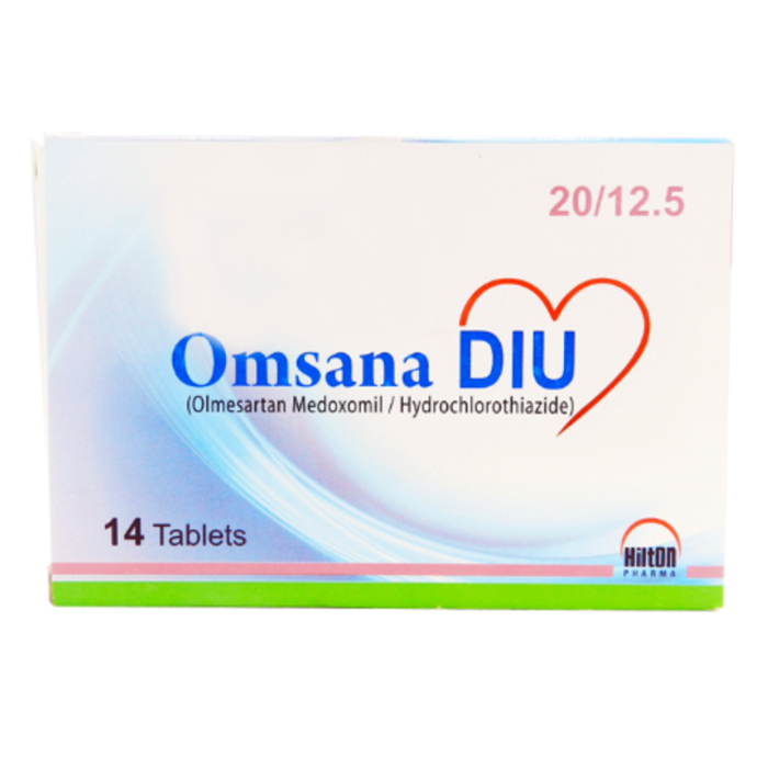 Omsana Diu 20 12.5mg Tablets (14s)