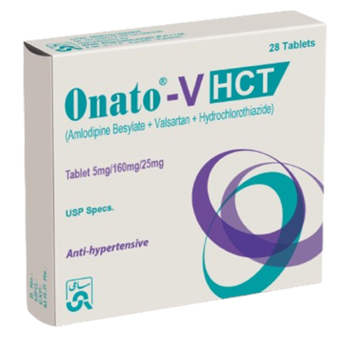 Onato V Hct 10mg/160mg/12.5mg Tablets (28s)