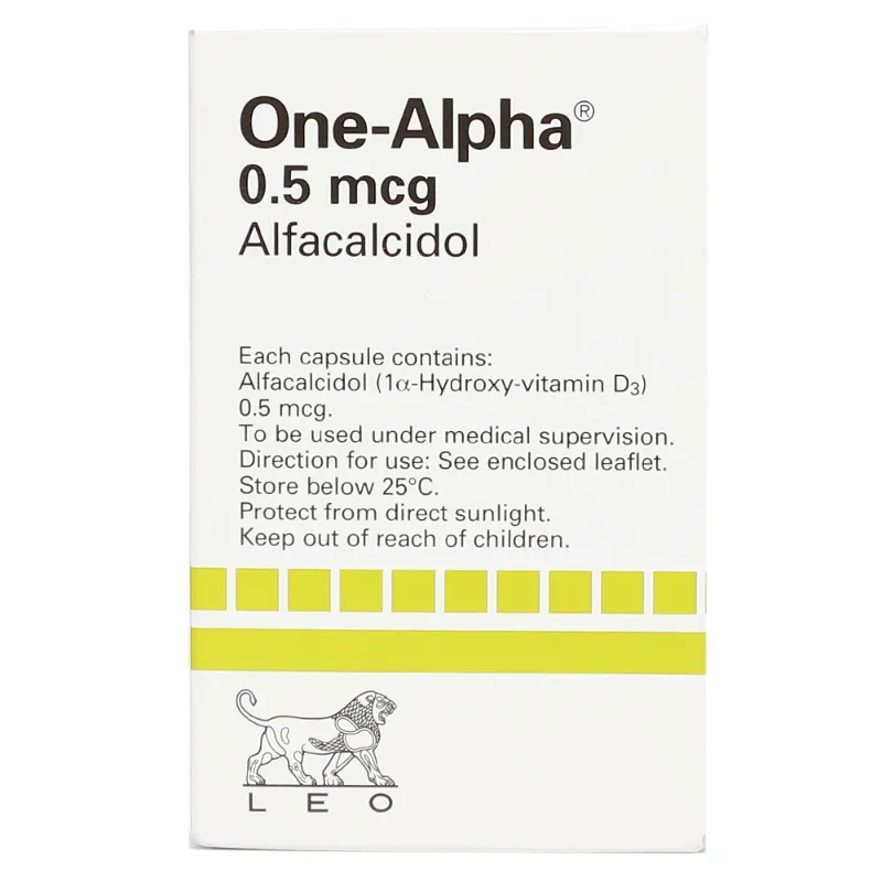 One Alpha 0.5mcg Capsules (30s)