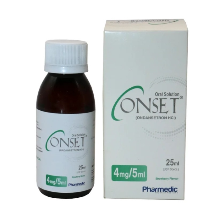 Onset Syrup 4mg 25ml